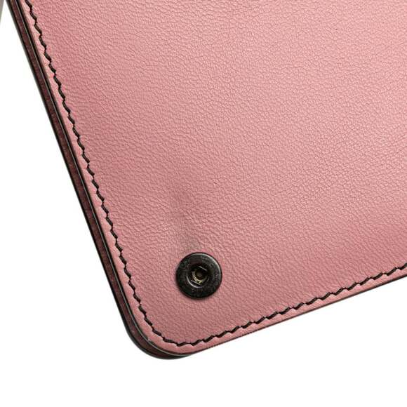 BOTTEGA VENETA Pink Leather Intrecciato Shoulder Bag - Picture 6 of 11